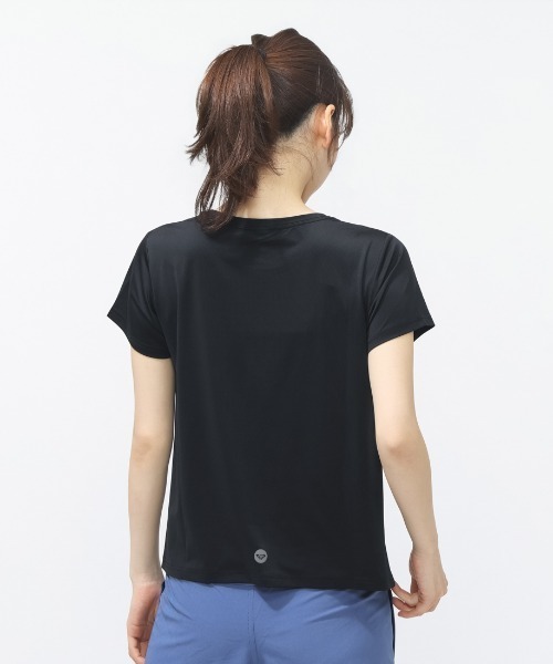 ROXY(ロキシー)の「ロキシー ROXY フィットネス 半袖Tシャツ(Tシャツ/カットソー・レディース・ライトグリーン/グレー/ブラック・S/M/L)」の6枚目の写真
