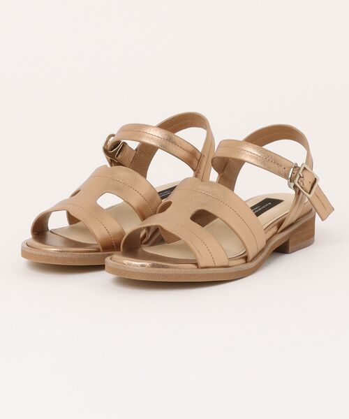 MACKINTOSH LONDON(マッキントッシュ ロンドン)の「アンクルストラップフラットサンダル(サンダル・レディース・ブラック/ブロンズ/アイボリー・24.5cm/24.0cm/23.5cm/23.0cm/22.5cm)」の3枚目の写真