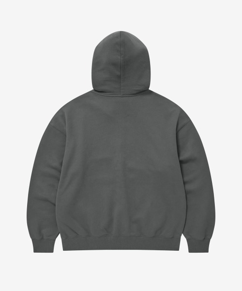 COVERNAT(カバーナット)の「ARCH LOGO ZIP-UP HOODIE(パーカー・メンズ・チャコールグレー/ダークブルー/キナリ・X-LARGE/XX-LARGE/X-SMALL/SMALL/MEDIUM/LARGE)」の7枚目の写真