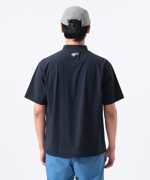 BEAMS GOLF(ビームスゴルフ)の「ORANGE LABEL / フラップポケット モックネックシャツ(UVカット・接触冷感)(Tシャツ/カットソー・メンズ・ブラック/ネイビー/ベージュ・X-LARGE/LARGE/MEDIUM)」の12枚目の写真