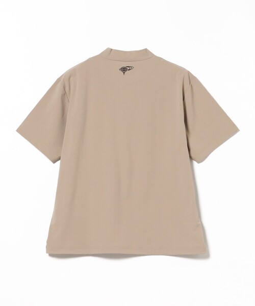 BEAMS GOLF(ビームスゴルフ)の「ORANGE LABEL / フラップポケット モックネックシャツ(UVカット・接触冷感)(Tシャツ/カットソー・メンズ・ブラック/ネイビー/ベージュ・X-LARGE/LARGE/MEDIUM)」の19枚目の写真