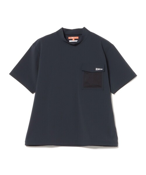BEAMS GOLF(ビームスゴルフ)の「ORANGE LABEL / フラップポケット モックネックシャツ(UVカット・接触冷感)(Tシャツ/カットソー・メンズ・ブラック/ネイビー/ベージュ・X-LARGE/LARGE/MEDIUM)」の22枚目の写真