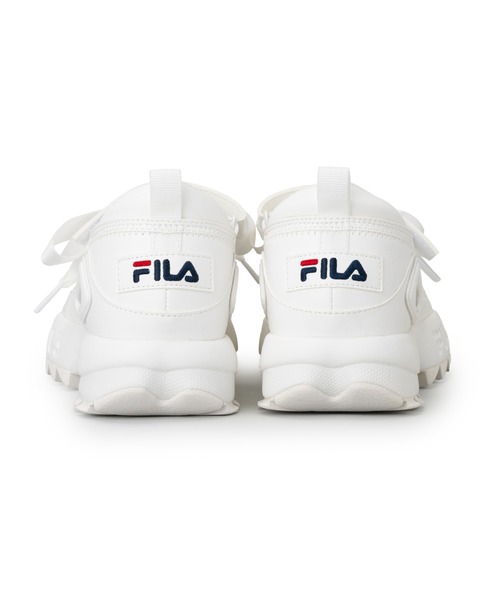 FILA(フィラ)の「DISRUPTOR BALLET / ディスラプターバレエ / 厚底スニーカー(スニーカー・レディース・ホワイト・23.0cm/23.5cm/24.0cm/24.5cm/25.0cm/25.5cm/26.0cm)」の3枚目の写真