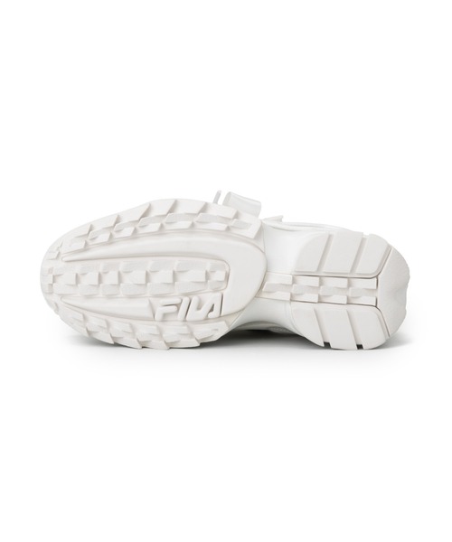 FILA(フィラ)の「DISRUPTOR BALLET / ディスラプターバレエ / 厚底スニーカー(スニーカー・レディース・ホワイト・23.0cm/23.5cm/24.0cm/24.5cm/25.0cm/25.5cm/26.0cm)」の6枚目の写真