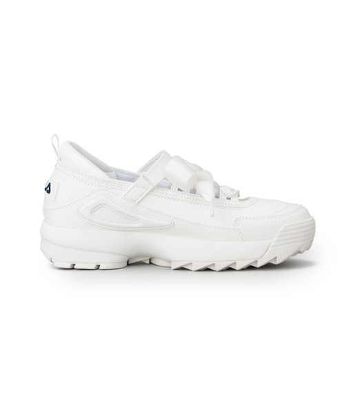 FILA(フィラ)の「DISRUPTOR BALLET / ディスラプターバレエ / 厚底スニーカー(スニーカー・レディース・ホワイト・23.0cm/23.5cm/24.0cm/24.5cm/25.0cm/25.5cm/26.0cm)」の5枚目の写真