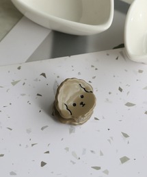 colleca la（コレカラ）の「トイプードルミニバンス ヘアクリップ（バレッタ/ヘアクリップ）」