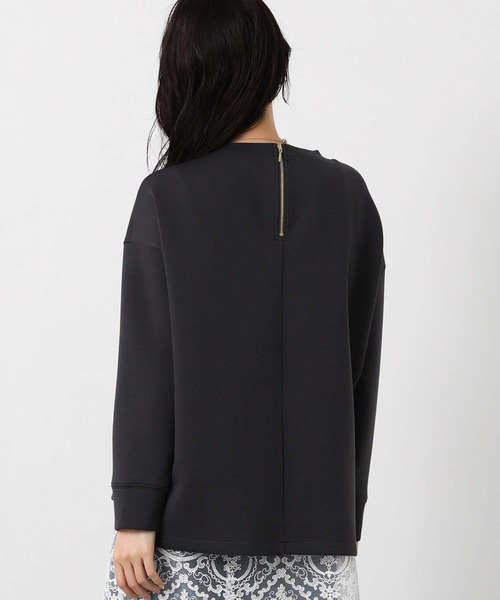 Gready Brilliant（グレディブリリアン）の「ＢＡＳＩＣダンボールカットソー（Tシャツ/カットソー・レディース・アイボリー/チャコールグレー・38）」の17枚目の写真