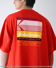 KODAK（コダック）の「【Kodak/コダック】ロゴプリント ショートスリーブTシャツ（Tシャツ/カットソー）」