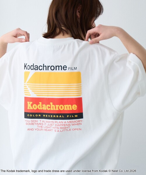 セール】【Kodak/コダック】ロゴプリント ショートスリーブTシャツ（T