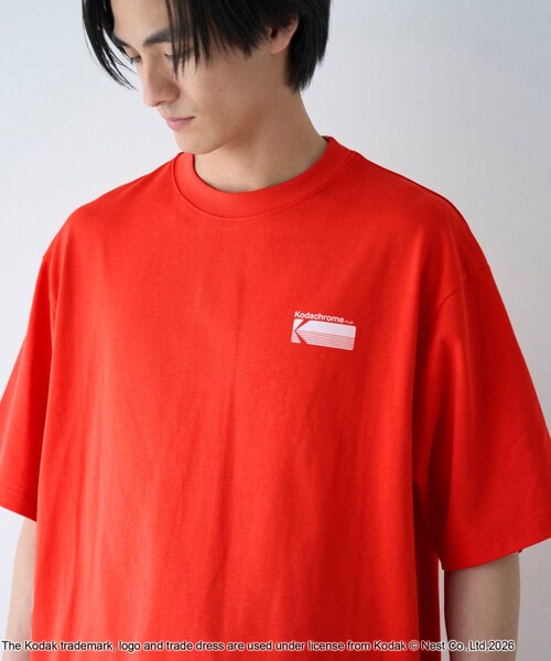 セール】【Kodak/コダック】ロゴプリント ショートスリーブTシャツ（T