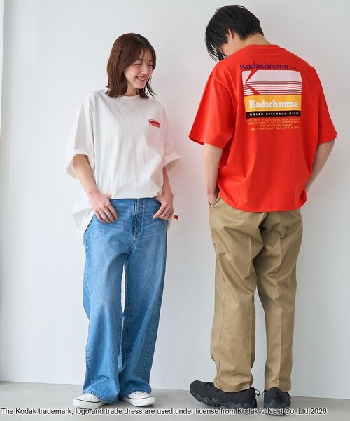 Kodak/コダック】ロゴプリント ショートスリーブTシャツ（Tシャツ
