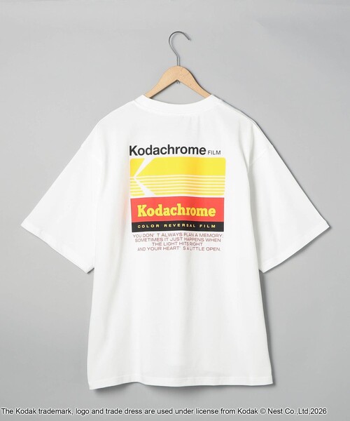KODAK(コダック)の「【Kodak/コダック】ロゴプリント ショートスリーブTシャツ(Tシャツ/カットソー・メンズ・イエロー/レッド/ホワイト・L/M)」の22枚目の写真