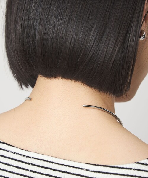 green label relaxing（グリーンレーベルリラクシング）の「スリム チョーカー（チョーカー・レディース・シルバー/ゴールド・FREE）」の7枚目の写真