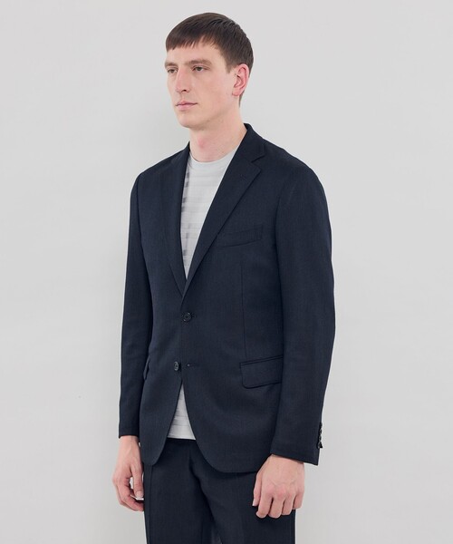 MACKINTOSH LONDON(マッキントッシュ ロンドン)の「【FLEX JERSEY】シルケットラッセルセットアップジャケット(テーラードジャケット・メンズ・ブラウン系その他5/ダークネイビー/ブルー系その他4・36/38/40)」の9枚目の写真