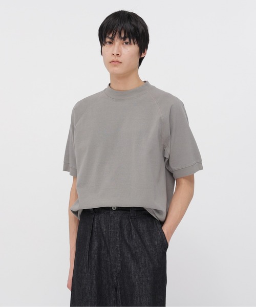 MHL.（エムエイチエル）の「DRY COTTON JERSEY（Tシャツ/カットソー・メンズ・ホワイト/ブラック/グレー/ローズ・MEDIUM/LARGE）」の3枚目の写真