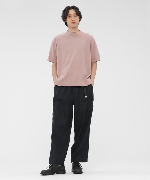 MHL.（エムエイチエル）の「DRY COTTON JERSEY（Tシャツ/カットソー・メンズ・ホワイト/ブラック/グレー/ローズ・MEDIUM/LARGE）」の16枚目の写真