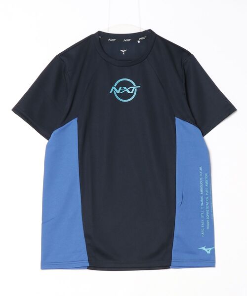 MIZUNO（ミズノ　）の「ミズノ  N-XT PureHyperTシャツ（Tシャツ/カットソー・メンズ・ブラック×レッド/ネイビー/ホワイト・M/L/LL）」の12枚目の写真