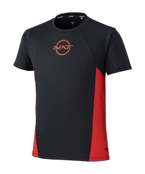 MIZUNO（ミズノ　）の「ミズノ  N-XT PureHyperTシャツ（Tシャツ/カットソー・メンズ・ブラック×レッド/ネイビー/ホワイト・M/L/LL）」の8枚目の写真