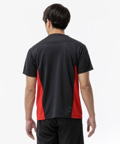 MIZUNO（ミズノ　）の「ミズノ  N-XT PureHyperTシャツ（Tシャツ/カットソー・メンズ・ブラック×レッド/ネイビー/ホワイト・M/L/LL）」の4枚目の写真