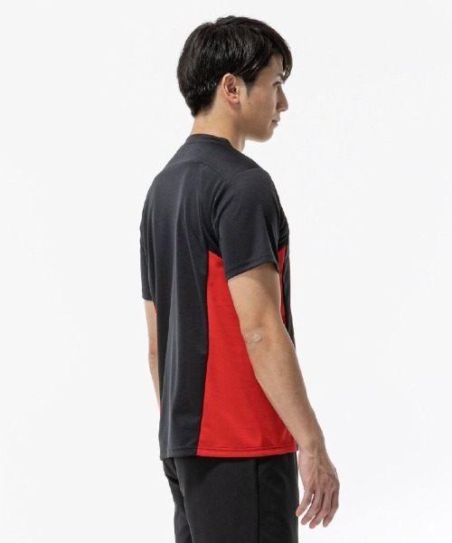 MIZUNO（ミズノ　）の「ミズノ  N-XT PureHyperTシャツ（Tシャツ/カットソー・メンズ・ブラック×レッド/ネイビー/ホワイト・M/L/LL）」の5枚目の写真