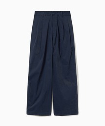 LACOSTE（ラコステ）の「ウエストギャザーストレッチ ダブルタックワイドパンツ（チノパンツ）」