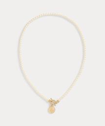 LAUREN RALPH LAUREN（ローレン ラルフ ローレン）の「フェイクパール & クレスト ペンダント ネックレス（ネックレス）」