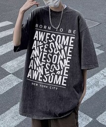 link lot（リンクロット）の「ピグメント加工ビッグロゴT（Tシャツ/カットソー）」