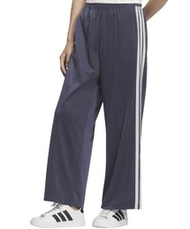 アディダス adidas トリコット ルーズフィット ストレートレッグ オープンヘムパンツ