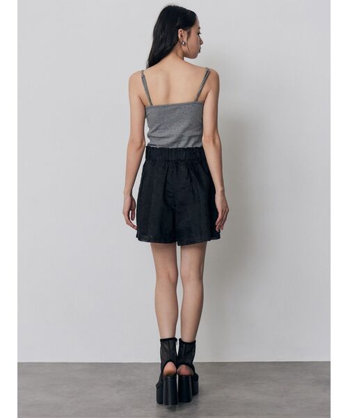 MURUA（ムルーア）の「【セットアップ対応】タックレースショートパンツ（その他パンツ・レディース・ブラック/アイボリー・FREE）」の22枚目の写真