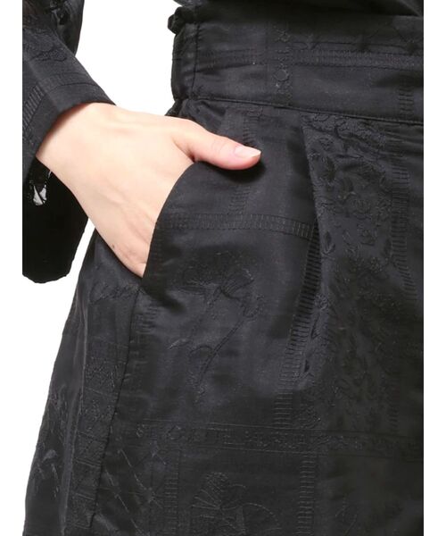 MURUA（ムルーア）の「【セットアップ対応】タックレースショートパンツ　夏服（その他パンツ・レディース・ブラック/アイボリー・FREE）」の4枚目の写真