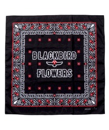 tiny corner gallery（タイニーコーナーギャラリー）の「BLACKBIRD FLOWERS × ZOZOSTUDIO バンダナ（バンダナ/スカーフ）」