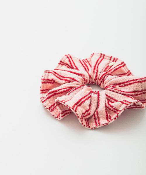 SMELLY（スメリー）の「パイルストライプシュシュ（シュシュ・レディース・ブラウン系その他/ピンク系その他・-）」の18枚目の写真