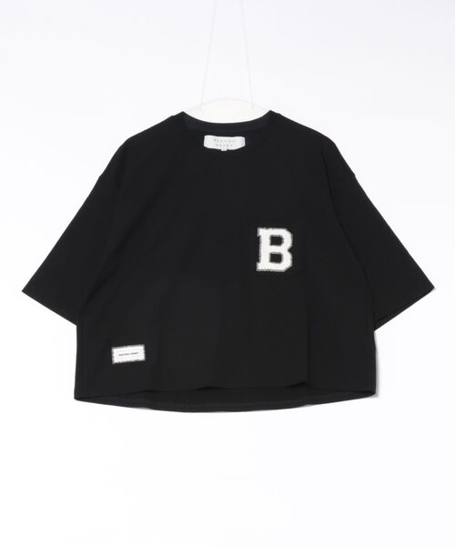 BEATING HEART(ビーティングハート)の「【S】【it】【BEATING HEART】ヴィンテージ風ショ-ト丈T(Tシャツ/カットソー・レディース・ブラック・1)」の1枚目の写真