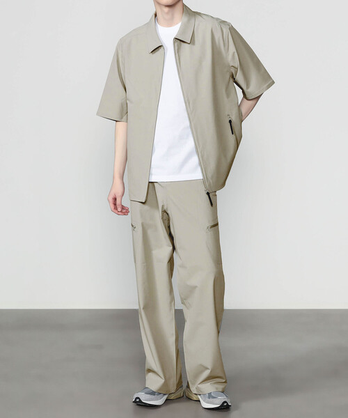 Bshop(ビショップ)の「HIKING PATROL | EDGE LT SOFTSHELL TECHNICAL SS SHIRT MEN(シャツ/ブラウス・メンズ・グリーン系その他/モカ・M/L)」の15枚目の写真