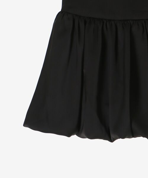 MAJESTIC LEGON（マジェスティックレゴン）の「バルーンミニスカパン（スカート・レディース・アイボリー/ブラック・MEDIUM）」の5枚目の写真