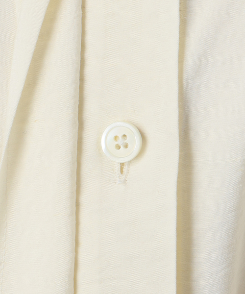 VERMEIL par iena（ヴェルメイユパーイエナ）の「Airy Over シャツ（シャツ/ブラウス・レディース・ホワイト/チャコールグレー・FREE）」の22枚目の写真