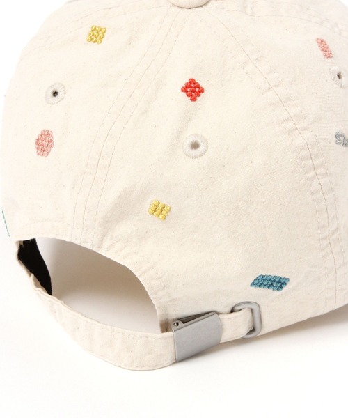 studio CLIP（スタディオクリップ）の「【抗菌防臭】総刺繍キャップ（キャップ・レディース・ブラウン/アイボリー・FREE）」の18枚目の写真