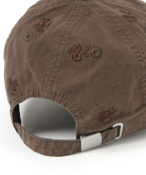 studio CLIP（スタディオクリップ）の「【抗菌防臭】総刺繍キャップ（キャップ・レディース・ブラウン/アイボリー・FREE）」の13枚目の写真