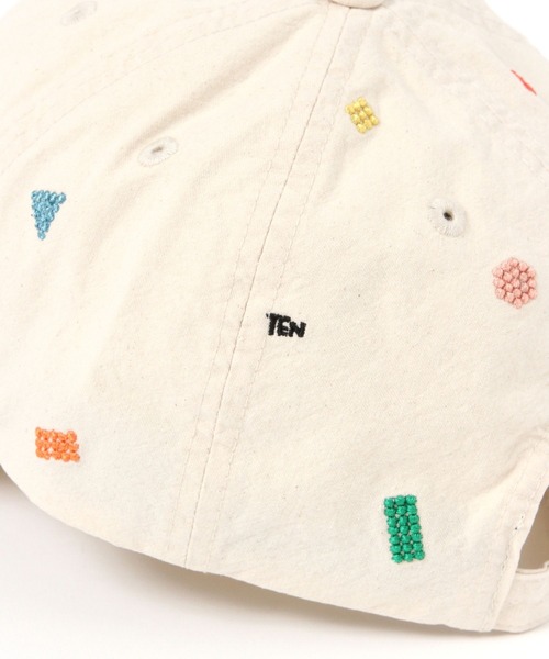 studio CLIP（スタディオクリップ）の「【抗菌防臭】総刺繍キャップ（キャップ・レディース・ブラウン/アイボリー・FREE）」の16枚目の写真