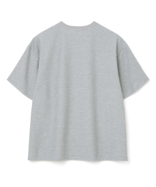 Millo Archive（ミロ アーカイブ）の「リピートストライプTシャツ[ライトグレー]（Tシャツ/カットソー・メンズ・その他・LARGE/X-LARGE/MEDIUM）」の6枚目の写真