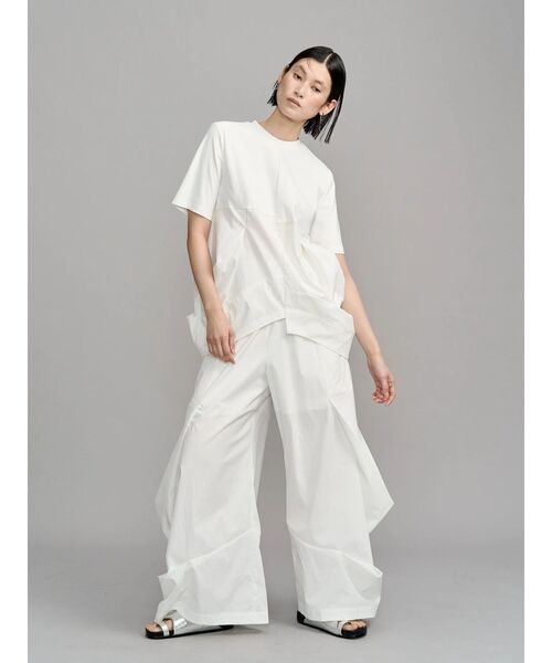 UN3D.（アンスリード）の「ASYMMETRY WAVE SANDAL / アシンメトリーウェーブサンダル（サンダル・レディース・シルバー/ブラック・36/38/37）」の15枚目の写真