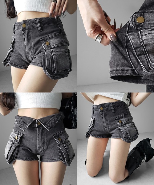 セール】【 ウエスト折り返し可能2WAY ／3size 】ヴィンテージアウト