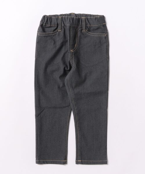 HAKKA KIDS（ハッカキッズ）の「シャリ感ストレッチスリムパンツ（その他パンツ・キッズ・ブルー/グレー/ブラック・100cm/110cm/120cm/130cm）」の2枚目の写真