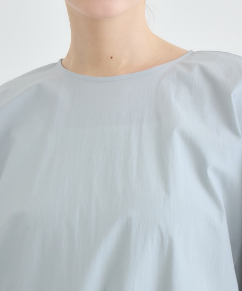 KATHARINE ROSS（キャサリンロス）の「【KATHARINE ROSS】【UV/COOL】袖リボンワンピース（ワンピース・レディース・ブルー/ブラック・FREE）」の5枚目の写真