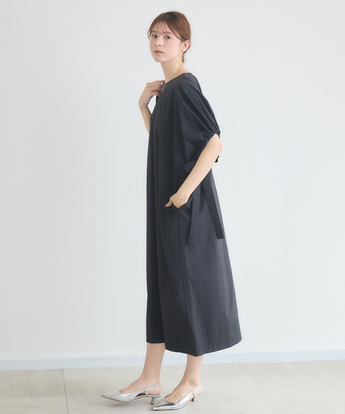 KATHARINE ROSS（キャサリンロス）の「【KATHARINE ROSS】【UV/COOL】袖リボンワンピース（ワンピース・レディース・ブルー/ブラック・FREE）」の13枚目の写真