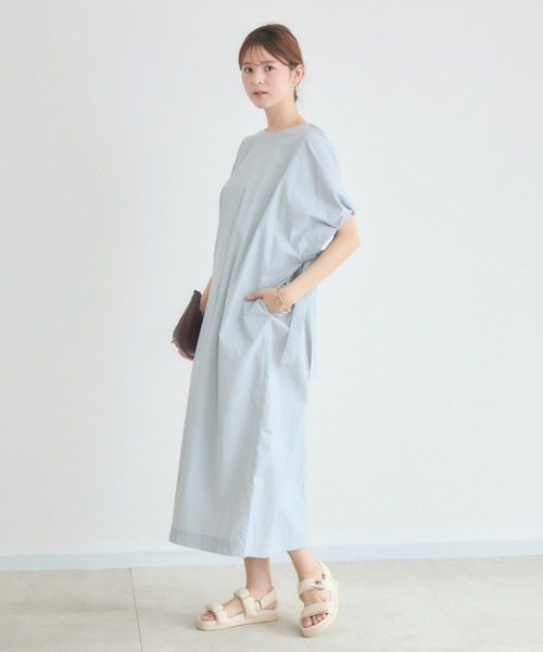 KATHARINE ROSS(キャサリンロス)の「【KATHARINE ROSS】【UV/COOL】袖リボンワンピース(ワンピース・レディース・ブルー/ブラック・FREE)」の21枚目の写真