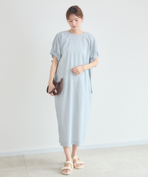 KATHARINE ROSS(キャサリンロス)の「【KATHARINE ROSS】【UV/COOL】袖リボンワンピース(ワンピース・レディース・ブルー/ブラック・FREE)」の19枚目の写真