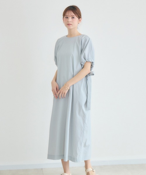 KATHARINE ROSS(キャサリンロス)の「【KATHARINE ROSS】【UV/COOL】袖リボンワンピース(ワンピース・レディース・ブルー/ブラック・FREE)」の20枚目の写真