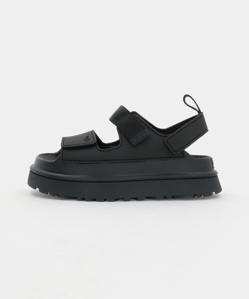 UGG(アグ)の「<UGG>ゴールデングロウ サンダル(サンダル・レディース・ナチュラル/ブラック・5/7/6/8)」の6枚目の写真
