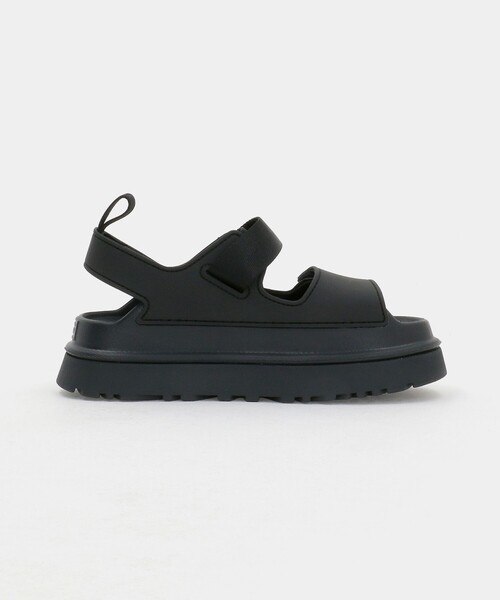 UGG(アグ)の「<UGG>ゴールデングロウ サンダル(サンダル・レディース・ナチュラル/ブラック・5/7/6/8)」の3枚目の写真